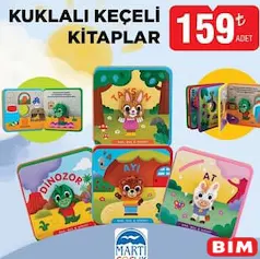 MARTI ÇOCUK KUKLALI KEÇELİ KİTAPLAR